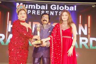 Hindustan Ratna Award Show   Held In Mumbai With Great Fan & Fare Organised By Rajkumar Tiwari And Puneet Khare