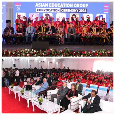 Historic Convocation At Asian Education Group Attended By Dignitaries From Across The Globe